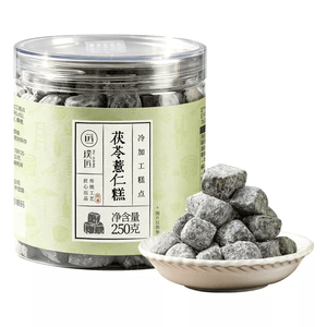 【中国直邮】 璞匠 茯苓薏仁糕正品八珍糕芡实糕点心即食茶点零食小吃250g*1罐
