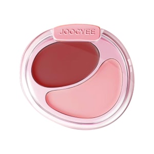 JOOCYEE酵色 双色腮红膏盘 提亮腮红二合一 定妆后可用 7g #G252 灰粉酱 淡颜高智感 水光膨胀氛围色