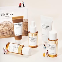 Madagascar Centella Travel Kit, 5-Step Soothing Skincare Set for Sensitive Skin