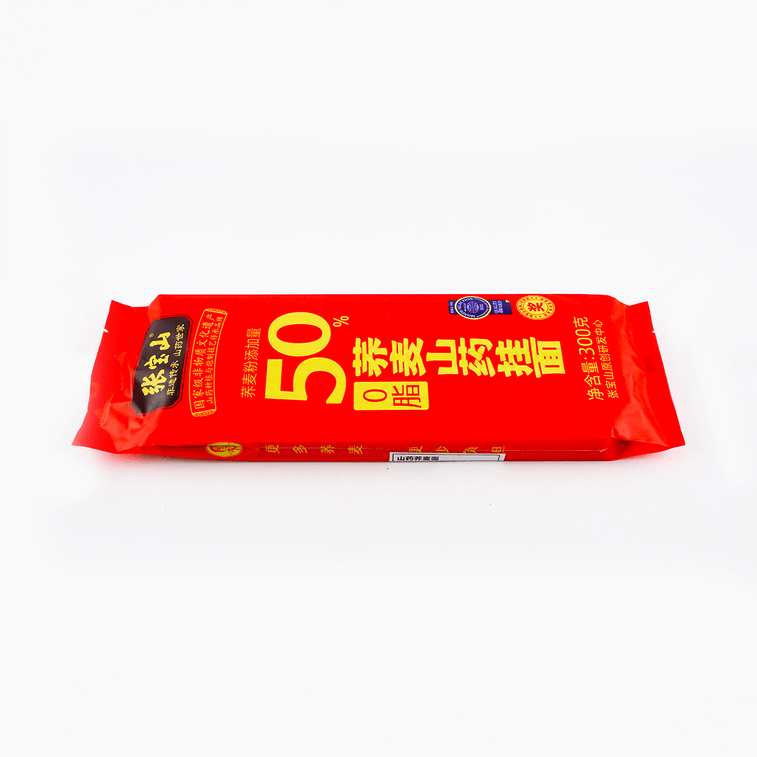 張寶山 鐵棍山藥蕎麥麵 300g【低脂高蛋白 夏日健康速食麵】 9