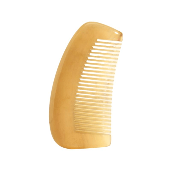 【中国直邮】 羊角 梳子密齿直发梳加厚便携随身 1件装