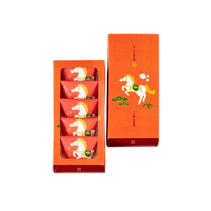 Minamoto  Zodiac Yokan (Horse)  5 pcs