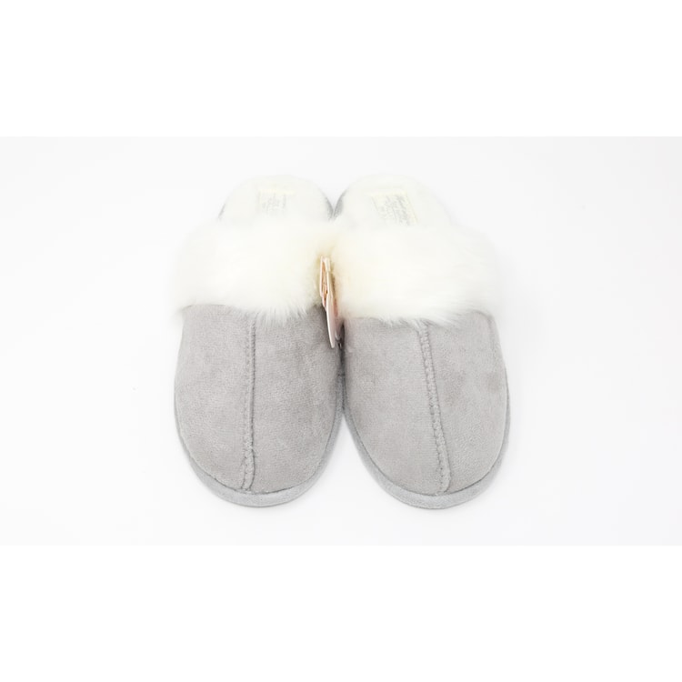 Women’s Flat Cotton Fruit Fuzzy Slipper Strawberry 38-39