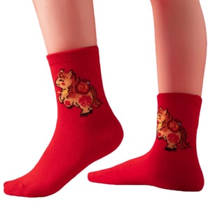 2026 Spring Fest Money Soon Socks 1 Pcs