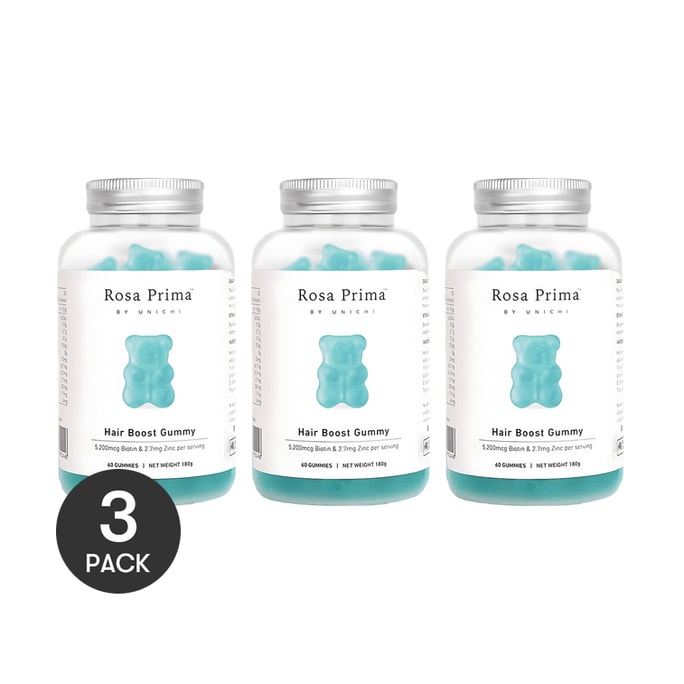 Hair Growth Gummies 60 Pc✖️3