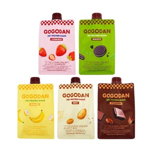 Diet Protein Shake Yulmu+Matcha+Banana+Strawberry+Mocha Choco 5Flavor 1.76 oz*5p【5 Combo Packs】