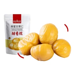 【中国直送】XueJi 蜂蜜 殻なし栗 袋入り すぐに食べられるスナック 80g/袋