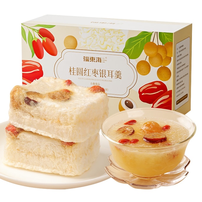 Cinnamon and Red Date Soup with Silver Fungus Fructus Lycium Chinense Nutritional Meal Replacement for Women 90g