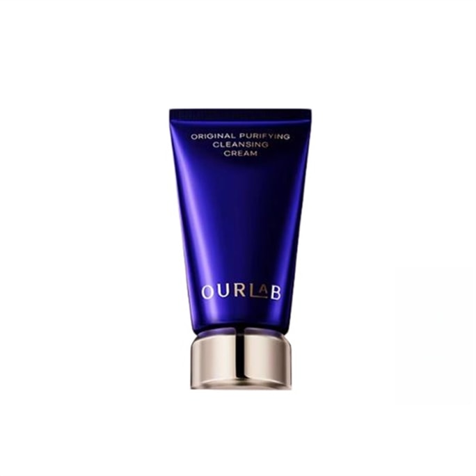 【中國直郵】 OURLAB 源生淨採潔顏霜 氨基酸潔面洗面乳深層清潔 100g/支【淨澈潔面霜】