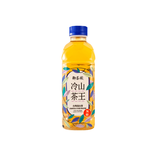 御茶園台灣御茶園冷山茶王高山茶飲料無糖500ml - Yami