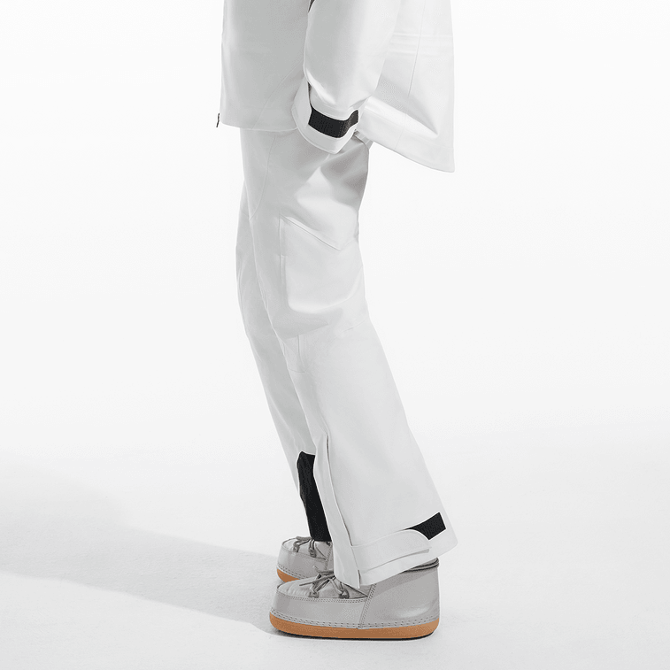 BENEUNDER蕉下 女士輕滑雪褲 雪地玩雪健行褲子 沁柔白 160/84A(M) 4