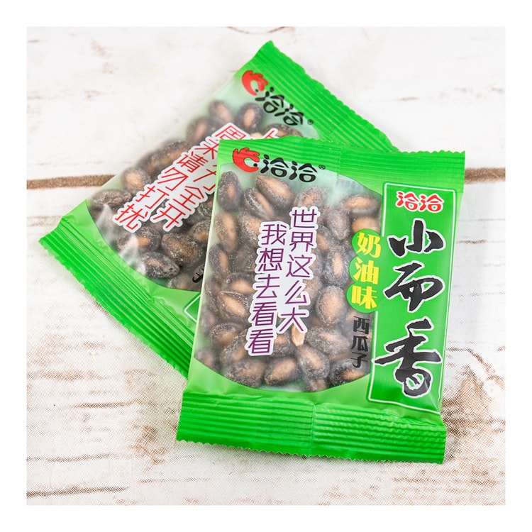 洽洽小而香奶油味西瓜子15袋入180g - 亚米