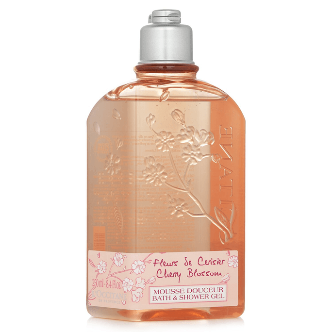 L'Occitane Cherry Blossom Bath & Shower Gel 250ml/8.4oz