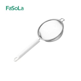 Sifter Mesh Skimmer for Egg Tart Liquid Flour Sifter for Baking Includes Soy Milk Filtering Net 1pcs