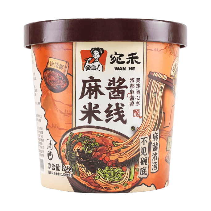 Rice Noodles in Sesame Sauce, 4.4oz