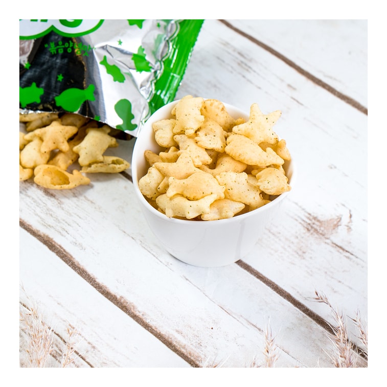 Baked Marine Boy Sea Creatures Shaped Snack ,Seaweed Flavor Crackers, 4 Pack, 5.64 oz [ Blackpink Jennie's Pick ] 10