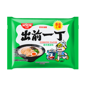 Demae Iccho  Noodle with Soup Base Tonkotsu Pork Flavor ,3.52 oz