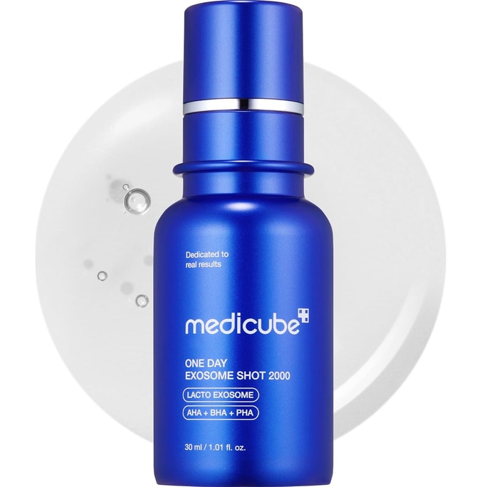 Medicube Zero Exosome Shot 2000 PPM Spicule Facial Serum 30ml