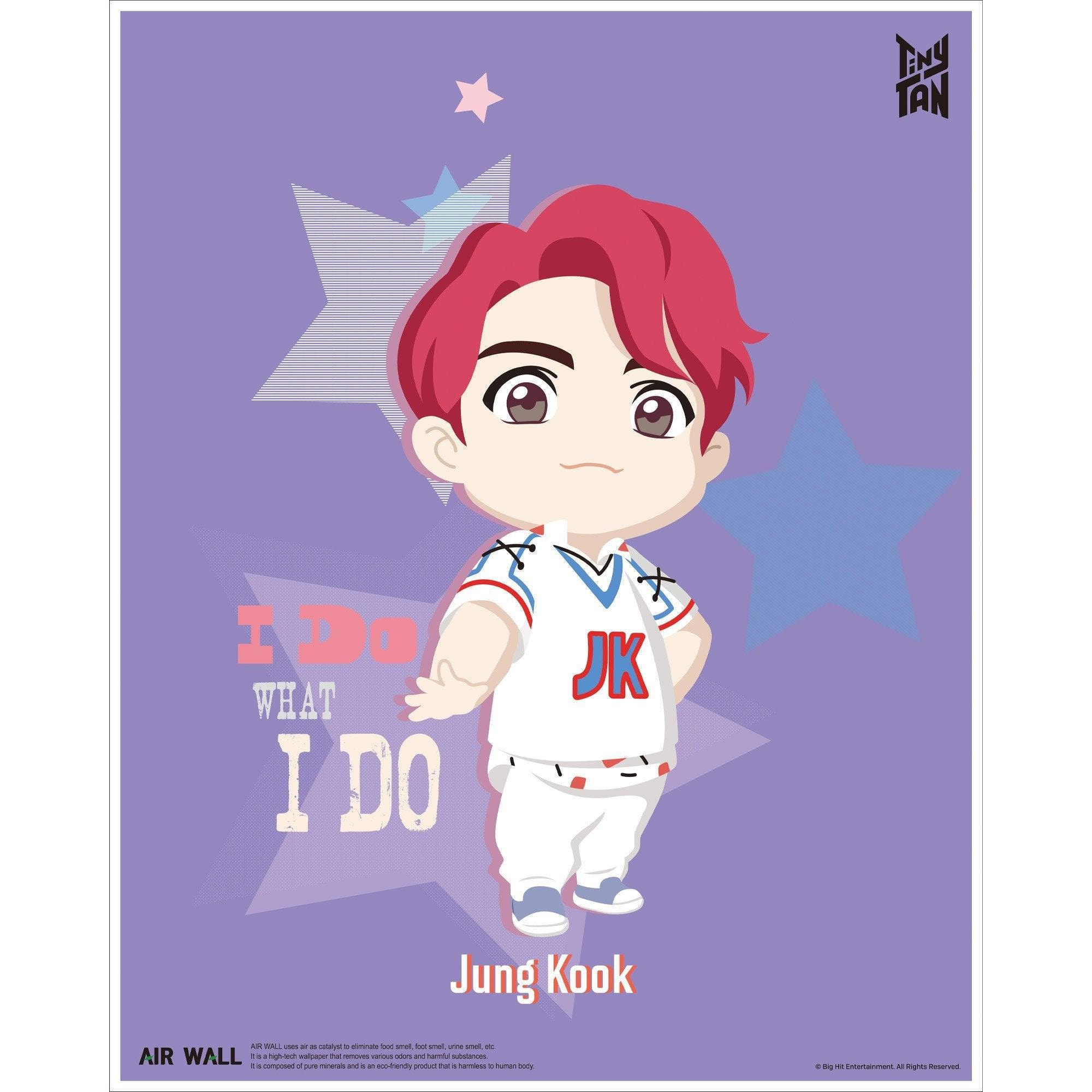 Jung Kook - IDOL Air Wall Poster 16x21.75 inches 【Official