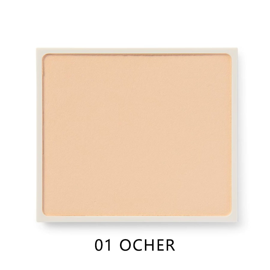 【日本直邮】 日本 MUJI 无印良品 UV粉饼 SPF30 PA+++  自然遮瑕控油底妆 01 自然肤色 10.3g