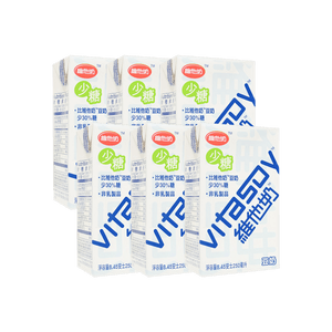 【Value Pack】Low-Sugar Soy Milk - 6 Packs* 8.45fl oz