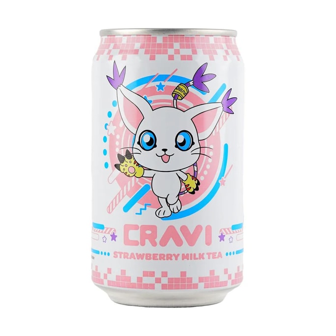 Milk Tea  Deku Strawberry Flavor 10.62 fl oz