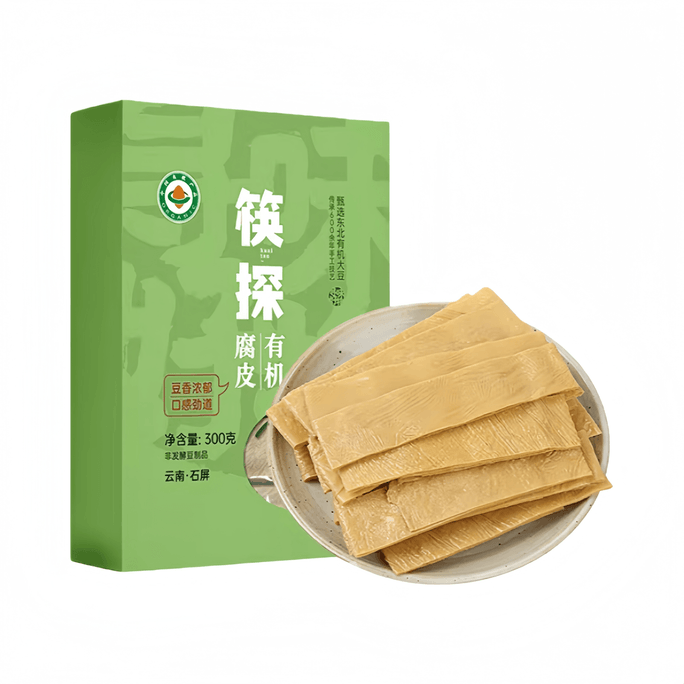 【中國直郵】 筷子 有機腐皮 300g*1盒
