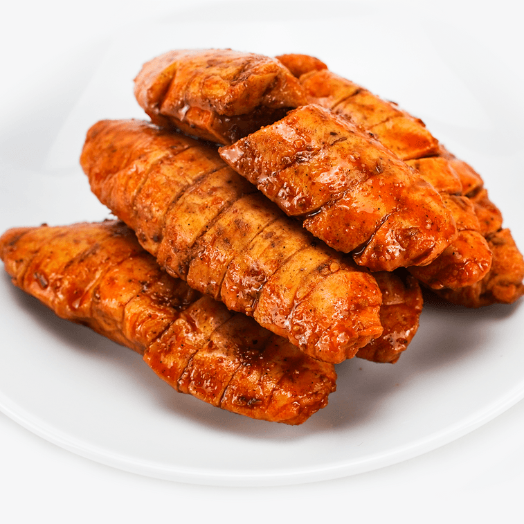 ローストグルテン ベジタリアンイミテーションミートスナック、バーベキュー味、180g 3