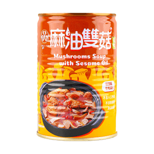 Sesame Oil Infused King Oyster & Lion's Mane Mushrooms, Ready-to-Eat Canned Side Dish, 14.1 oz.