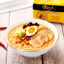 Taiwanese Spicy Pork Bone Flavor Noodles - 5 Packs* 4.58oz