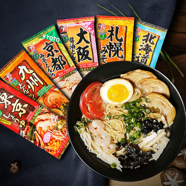 Made in Japan Instant ramen Osaka soy sauce tonkotsu flavour 170g
