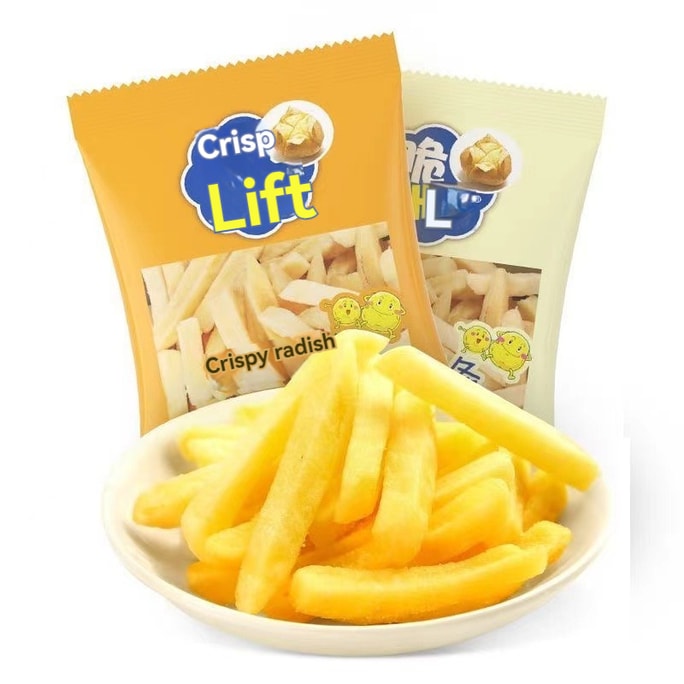 Crisp Rise Fries Original Honey Butter Sachet Fries Crisp 288g