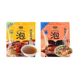 盒马 匠酱好 桂花香糟冷泡汁+柚见清酒冷泡汁 600g【2种口味2件组合装】【新鲜冷泡调料 可泡虾海鲜蔬菜等】