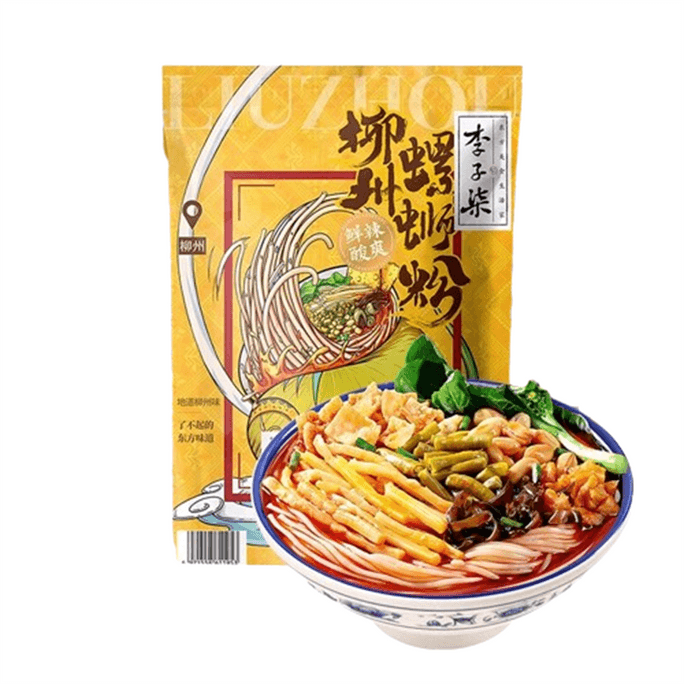Liuzhou Snail Powder Instant Food Guangxi Screw Powder Specialty Rice Noodles Rice Noodles Night Food Fans 330g/ bag