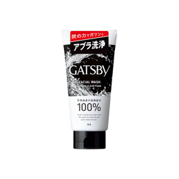 GATSBY Facial Wash Strong Clear Foam 130g