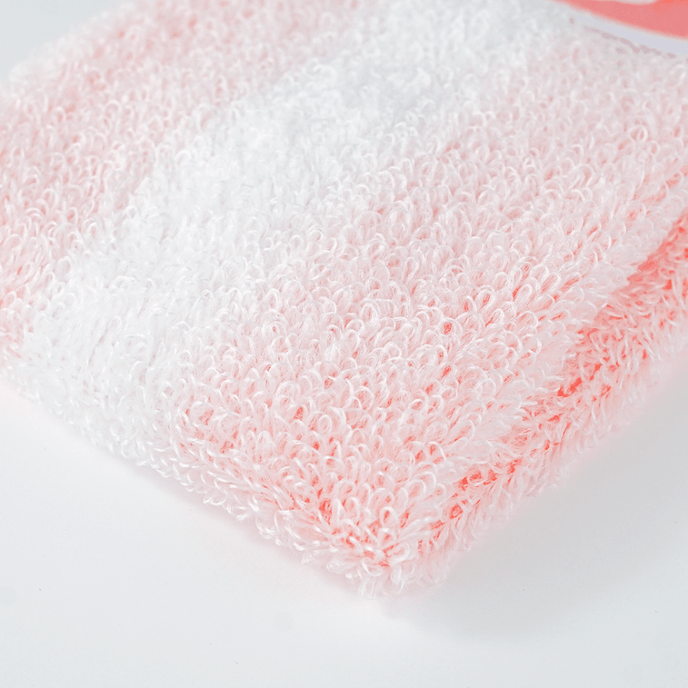 日本MARNA 洗澡搓澡沐浴巾 動物主題 粉紅兔子 7