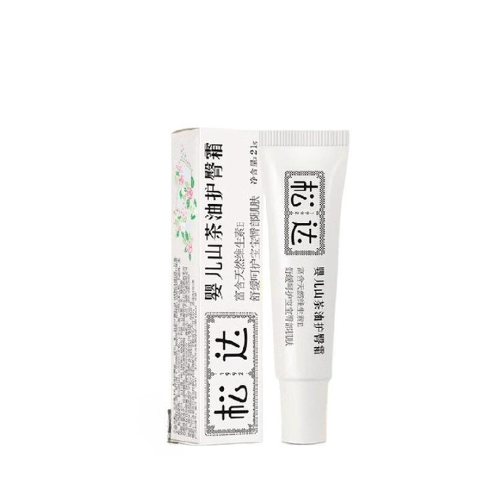 Songda Baby Camellia Oil Moisturizing Skin Care Cream for Newborns' Bottom 21g x 1 tube