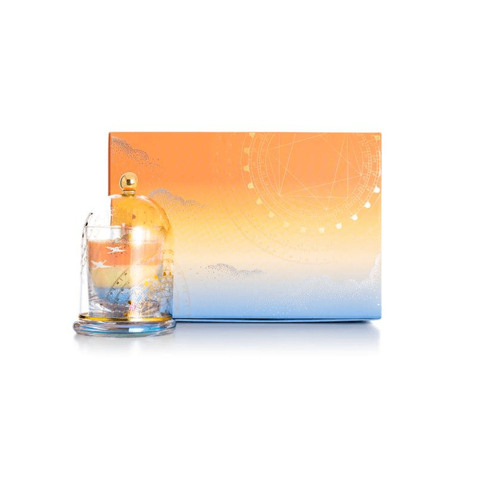 Forbidden City Taobao   Morning And Evening Aromatherapy Candle Gift Box Aromatherapy Lamp Sun Style 135g