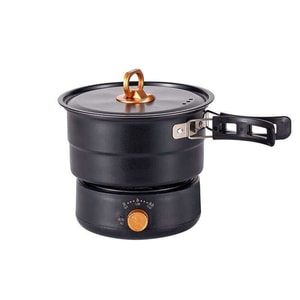 Portable foldable electric cooking pot, detachable and easy to clean, 1 piece