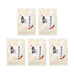 Millet Rice Crackers ,Crispy & Flavorful, 4.58oz*5【Value Pack】