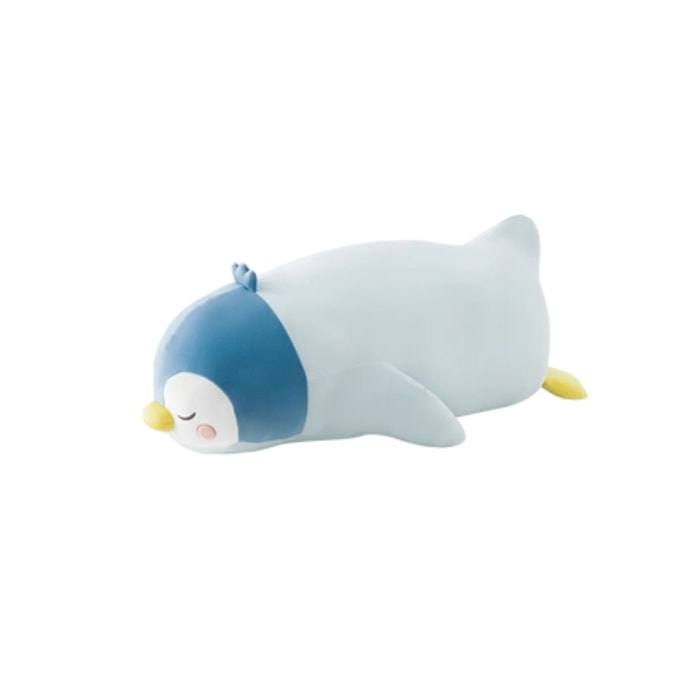 【中国直送】LifeEase NetEase 厳選されたあなたと一緒におうちにいよう·かわいいペット枕 ブルーペンギン Lサイズ