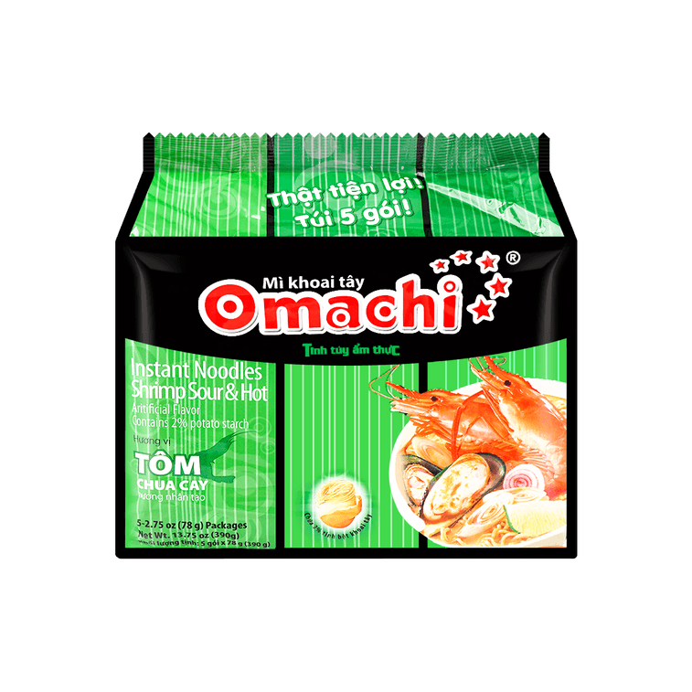 エビ風味酸辣湯麺 78g×5 8