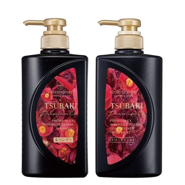 TSUBAKI PREMIUM EX INTENSIVE HAIR REPAIR SET 1SET - Yami.com