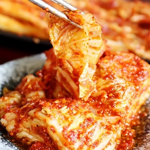 Authentic Korean Kimchi Spicy Crispy Side Dish Army Stew Ingredient 100g*3Bags