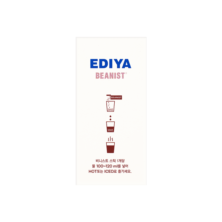 韩国EDIYA  美式速溶黑咖啡 坚果黑糖风味 20条装 20g *3盒【3份超值装】【0糖0卡0脂】 11