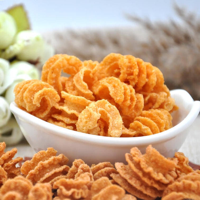 Doaer Pizza Rolls Crispy Rice Snacks - Barbecue Flavor 20g*30 bags 5