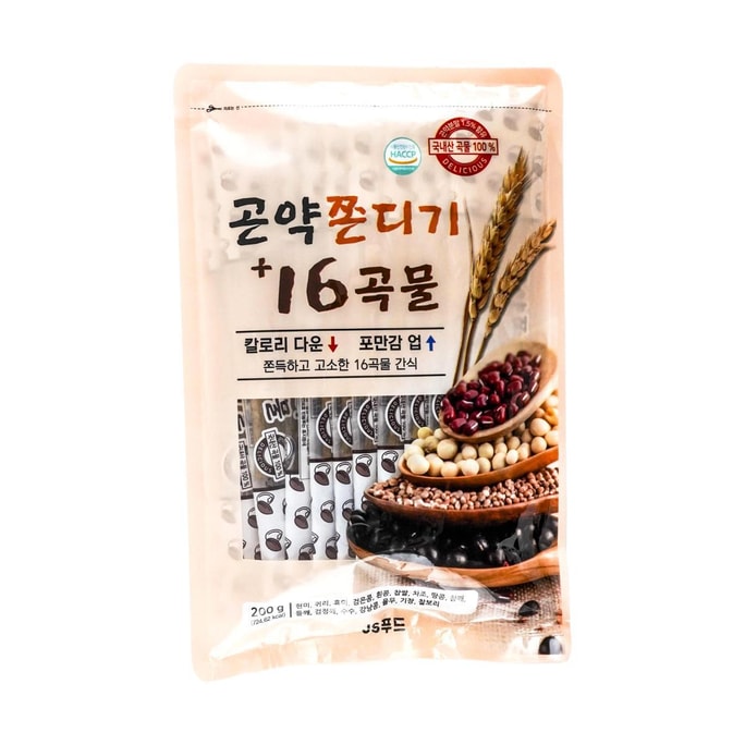 韩国JS FOOD 魔芋谷物零食  200g