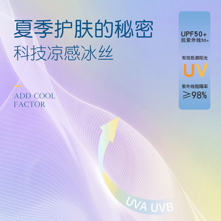 【中国直邮】 HSPM 户外护臂防滑触屏可调节冰袖防晒袖套 摩卡灰 F 5