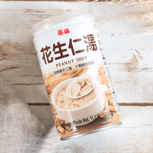 台湾泰山 花生仁汤 320g*6罐【超值装】