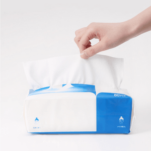 日本ITO艾特柔 美容擦脸巾 纯棉洁面巾洗脸巾 干湿两用 80片 (新老包装随机发)